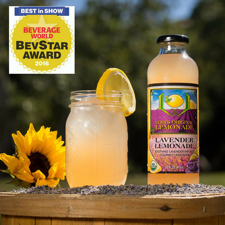 lavender lemonade Lori’s Original Lemonade, Award-Winning, Organic, Natural